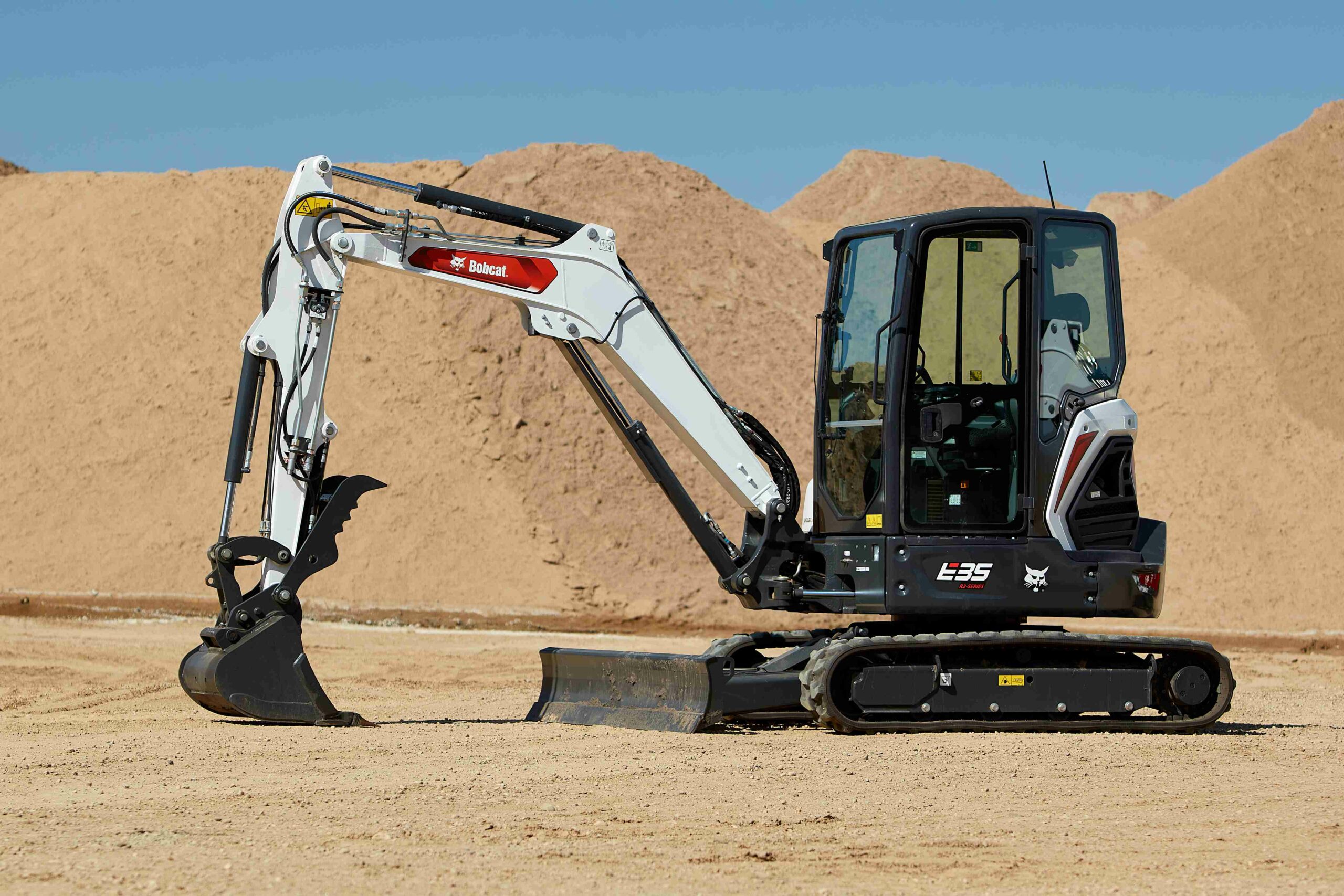 Bobcat E35 mini excavator